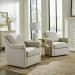Landcaster - Upholstered Accent Chair - Pebble