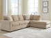 Bridgepoint - 2-Piece Sleeper Sectional With RAF Corner Chaise - Almond