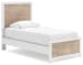 Charbitt - Two-tone - Twin Panel Bed