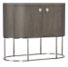 Modern Mood - Oval Nightstand - Dark Brown