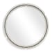 Crystalline - Round Mirror - White