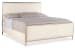 Westwood - King Upholstered Metal Bed - Beige