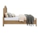 Arlington - King Panel Bed - Dark Brown