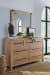 Vineyard Row - Seven-Drawer Dresser - Light Brown
