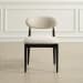 Moxie - Armless Dining Chair (Set of 2) - Black / Off White