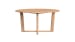 Natural Teak - 56" Round Dining Table - Light Brown