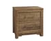 Crafted Cherry - 2 Drawer Nightstand - Medium Cherry