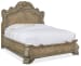 Castella - King Panel Bed - Light Brown