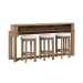 Ballentine - 4 Piece Set - Brown