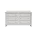 Wyller - Dresser And Topper - White