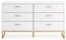 Socalle - Two-tone - Six Drawer Dresser