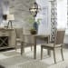Sun Valley - 3 Piece Drop Leaf Set (Upholstered Chairs) - Light Brown
