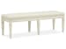 Newport - Bench With Upholstered Seat - Alabaster
