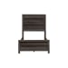 Tanners Creek - Twin Panel Bed - Dark Gray