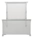 Madison Ridge - 10 Drawer Dresser And Framed Mirror - Heritage Taupe