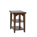 Aspen Skies - Chair Side Table - Dark Brown