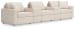 Modmax - Oyster - 5-Piece Sectional With Storage Consoles