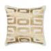Radiant Oasis - Zelo Pillow 22' x 22' - Natural/Gold