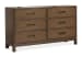 Ridgefield - Double Drawer Dresser - Russet