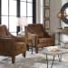 Clay - Leather Armchair - Dark Brown
