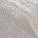 Seville - King Quilt - Oyster Gray