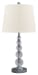 Joaquin - Clear / Silver Finish - Crystal Table Lamp (Set of 2)