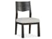 Tauren - Upholstered Side Chair With Solid Back (Set of 2) - Coffee Bean