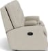 Devon - Fabric Reclining Loveseat, Console - Beige