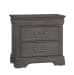 Vista - 2 Drawer Nightstand - Gray