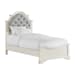 Eastwood - Youth Twin Upholstered 3 Piece Bedroom Set - White
