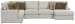Tori - 3 Piece Sectional With Comfort Coil Seating And 9 Included Accent Pillows (Right Side Facing Chaise) - Birch