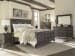 Calistoga - King Panel Bed In Weathered Charcoal - Weathered Charcoal