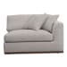 Rue - Right Arm Facing Chair - Flecked Gray
