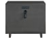 Modern - Three Drawer Nightstand - Sable