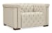Savion - Deux Power Recliner With Power Headrest - Beige