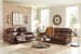 Edmar - Chocolate - 2 Pc. - Power Sofa, Loveseat