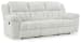 Frohn - Snow - 2 Pc. - Reclining Sofa, Reclining Loveseat With Console