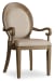 Corsica Oval Back Arm Chair