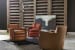 CC - Carson Swivel Club Chair - Checkmate Rook