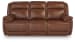 Healy Pier - Chocolate - 3 Pc. - Power Reclining Sofa, Power Reclining Loveseat With Console, Power Recliner