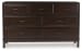 Vanmore - Dark Brown - Dresser