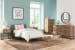 Deanlow - 3 Pc. - Dresser, Twin Platform Panel Bed - Honey