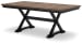 Wildenauer - 9 Pc. - Extension Table, 8 Side Chairs - Brown / Black