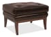 CC - Belvedere Tufted Footstool - Dark Brown