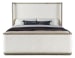 Linville Falls - Boones Queen Upholstered Shelter Bed - Beige
