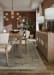 Sonnet - Display Cabinet - Dark Gray / Light Brown
