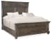 Traditions - King Panel Bed - Dark Brown