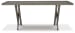 Krystanza - Weathered Gray - Rectangular Dining Room Table