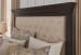 Brynhurst - Dark Brown - 8 Pc. - Dresser, Mirror, Chest, California King Upholstered Bed with Storage Bench, 2 Nightstands