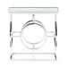 Pearl - End Table - Chrome